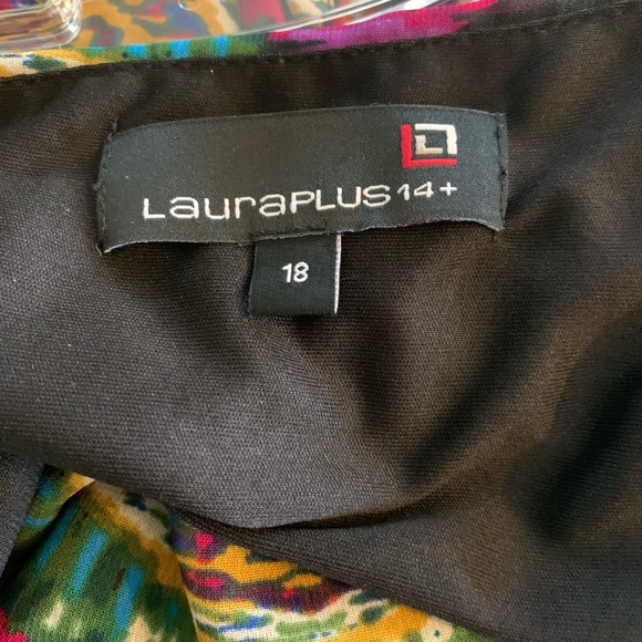 🌈Laura Plus Maxi Dress Sz 18 - Picture 6 of 7